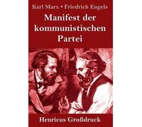 Karl Marx Friedrich Manifest der kommunistischen Partei (Gro (Copertina rigida)