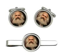 Karl Marx Gemelli E Fermacravatta Set