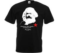 Karl Marx - Maglietta sportiva - uomo Nero L