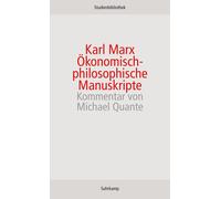Karl Marx Micha Ökonomisch-philosophische Manuskripte: Kommentar (Su (Tascabile)