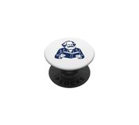 Karl Marx Reading Book Socialismo Comunismo Marxista PopSockets PopGrip Adesivo