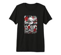Karl Marx Socialismo Comunista Filosofia Maglietta Premium