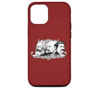 Karl Marx, Vladimir Lenin, Joseph Stalin Storia comunista Custodia per iPhone 12/12 Pro