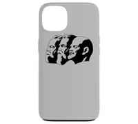 Karl Marx Wladimir Lenin Friedrich Engels - Statua di testa CCCP Custodia per iPhone 13