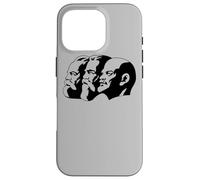 Karl Marx Wladimir Lenin Friedrich Engels - Statua di testa CCCP Custodia per iPhone 16 Pro