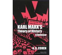Gerald A. Cohen Karl Marx's Theory of History (Tascabile)