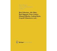 Karl Menger B. Schweizer Karl Sigmund A. Sklar Selecta Mathematica (Tascabile)