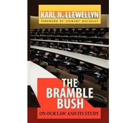 Karl N Llewellyn The Bramble Bush (Tascabile)