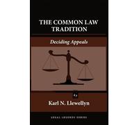 Karl N Llewellyn The Common Law Tradition (Copertina rigida)