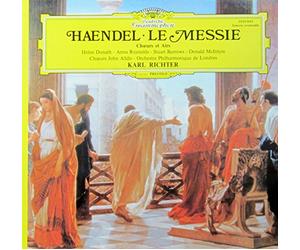 Karl Richter & London Philharmonic Orchestra / Helen Donath / Anna Reynolds / Stuart Burrows / Donald McIntyre u.a. - Handel: The Messiah - Chorusses and Arias (London 1972) [Vinyl LP] [Schallplatte]