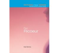 Karl Simms Paul Ricoeur (Tascabile) Routledge Critical Thinkers