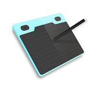 Karlak 10moons T503 Tavoletta Grafica per Arte Digitale con Stilo Senza Batteria 8 Pennini 4 Express Ky per la Progettazione Dell'insegnamento (Azzurro)