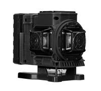 Karlak 12 Strumenti a Livello di Linee, Mini Forma Locomotiva Leggera, Ip54 Auto-livello Impermeabile con Telecomando, per Layout di Piastrelle di Pavimentazione (EU Plug)