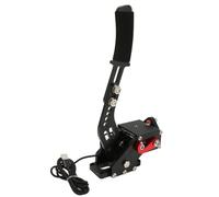 Karlak 64 Bit USB Handbrake per Simulazione di Guida (Black) | Supporta PC e volanti multipli, Molla ad alta rigidità per lo smorzamento, Lavorazione CNC maggiore durata, Perfetto per