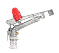 Karlak Accessori per Irrigazione con Irrigatore a Rotazione, Efficiente, Resistenza All'alta Pressione, Lunga Durata, Ampie Applicazioni, Lega di Zinco per Spazi Verdi Pubblici,