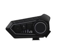 Karlak Auricolare da Casco con Cancellazione del Rumore e Luci RGB per Ciclisti e Motociclisti Impermeabile IPX6 Durata Batteria 20 Ore