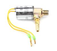 Karlak Avvisatori Acustici e Sistemi di Guida Pneumatica 12 V Elettrovalvola per Clacson in Metallo, Valvola per Camion del Treno Elettrico con Raccordo a Innesto 1/4 di Pollice per