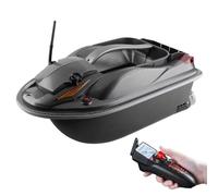 Karlak Barca da Pesca RC Grande e Veloce con Calata della Lenza, Motore Ad Alta velocità, Distanza di Controllo di 500 M, Durata della Batteria, per Reti, Esca e Agganciamento (Spina europea)