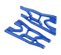 Karlak Bracci di Sospensione Inferiori in Alluminio Ad Alte Prestazioni per Auto RC X-MAXX in Scala 1/5, Installazione Facile, Lavorazione CNC, Confezione da 2 (7730NB blu scuro)