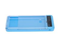 Karlak Cassetta di Sicurezza per Telefono con Autodisciplina Design Compatto Batteria da 300 MAh Riduce il Tempo di Visualizzazione, Ufficio in Casa, Aula (Blu)