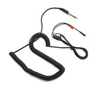 Karlak Cavo per Cuffie, a Spirale, Lunghezza 1,5 M | Rame privo di ossigeno, adatto per cuffie HD, riduzione del rumore, lunga durata