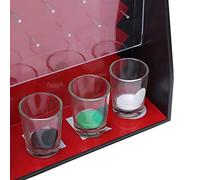Karlak Divertente Gioco di Bevute con Patatine Colorate e Bicchieri per Divertirsi alla Festa, Set da 6 Tazze Incluso