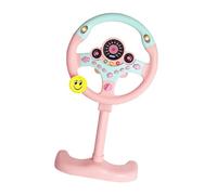 Karlak Giocattolo Volante per Bambini, Girevole a 360 Gradi Staccabile | Materiale ABS, Simulazione di Guida Interattiva, Veri Pulsanti Clacson e Luce, Ideali per il Giro in Auto o il Gioco a Casa