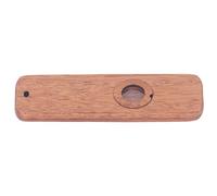 Karlak Kazoo Professionale in Mogano per Bambini e Principianti, Strumento Musicale Portatile Compatto per Esercitazioni Ed Esibizioni, Kazoo in Legno (Piazza)