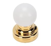 Karlak Lampada da Soffitto per Casa delle Bambole Illuminazione Calda Luce a LED in Miniatura per Case delle Bambole in Scala 1:12 Plastica Oro 1 unità