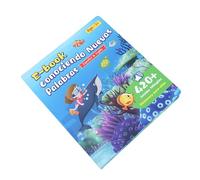 Karlak Libro di Apprendimento Parlante Inglese per Bambini Libro Sonoro Interattivo con Storie e Canzoni per i Viaggi Scolastici a Casa