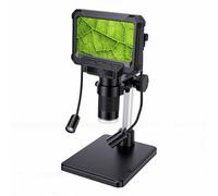 Karlak Microscopio Digitale con Schermo da 4,3 Pollici Video Ad Alta Definizione 1080P e Immagine da 10 MP Ingrandimento 50X-1200X per Studenti Ed Educatori