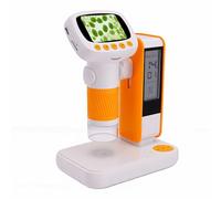 Karlak Microscopio per Bambini con Ingrandimento 1000X Palmare USB Portatile per Giovani Scienziati Esplorazione All'aperto ABS