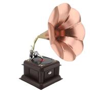 Karlak Modello di Fonografo Vintage, Design Resistente All'erosione del | Il materiale robusto, adatto a vari spazi interni, aggiunge un\'eleganza nostalgica