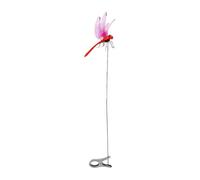 Karlak Morsetti per Libellule da 8 Pezzi Dispositivi Decorativi Colorati per Spaventare le Mosche Decorazioni da Giardino Interni Ed Esterni in PVC