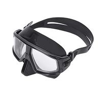Karlak Occhialini da Sub, Lenti in Resina Bombate con Trattamento Antiappannamento, Maschera da Sub a Basso Volume per Snorkeling e Immersioni in Apnea, Leggeri 115 G, Disponibili /Bianco/Rosa (#1)