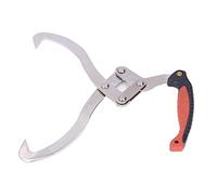 Karlak Pinza per Tronchi, Design Unico delle Ganasce, Facile da Afferrare, Riduce la Contropressione, Azione a Forbice con Una Sola Mano, per Maneggiare Facilmente i Tronchi, con