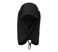 Karlak Protezione per Il Viso, Il Collo, la Protezione Solare per la Pesca, Protezione Completa per Orecchie, Viso e Collo Mentre Sei al Sole. Asciugatura Rapida, Antivento. Coperture (Black)
