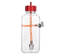 Karlak Serbatoio Dell'olio per Aeroplano RC con Struttura a Prova di Perdite e Tappo in Metallo CNC per Appassionati di RC 150 Ml (300ml (aerei 15-26cc))