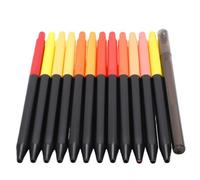 Karlak Set da 12 Matite Colorate, Vivaci e Spesse, per Disegnare, Realizzare Schizzi, Adatte Ad Artisti e Studenti, Punte da 3,0 Mm