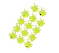 Karlak Set di Pesci Rossi Simulati 14 Pezzi di Pesci Artificiali Vibranti per Giochi Carnevale e Progetti Scolastici TPR in Gomma Morbida 0,98 Pollici (Gialla)