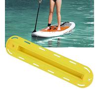 Karlak Set di Tappi per Pinne per Tavola da Surf in Plastica da 3 Pezzi con Chiave a Vite una Maggiore stabilità Durante il Surf - Accessorio Scatola Alettata (Gialla)