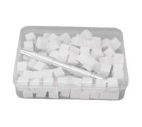 Karlak Spugne per Nail Art con Set di Penne con Pinza, Strumento per Sfumature Igienico e Durevole Saloni di Bellezza e Appassionati Casa, Kit Spugne 100 Pezzi