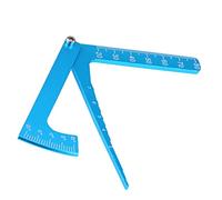 Karlak Strumento per Camber Righello Regolabile in Lega di Alluminio Blu per Regolare L'altezza e il Cerchione delle Auto RC