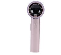 Karlak Ventilatore Portatile con Raffreddamento a Ghiaccio Design Portatile Compatto 12800 Giri/min Ventilatore Personale per Viaggi All'aperto Ufficio 4500 MAh Ricaricabile (Viola)
