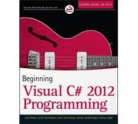 Karli Watson Daniel Kemper Jacob Vibe Hammer Chri Beginning Visual C (Tascabile)