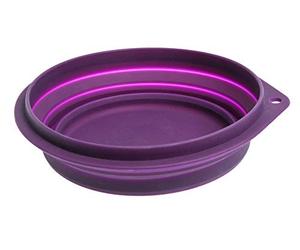 Karlie Accessories - Mangiatoia Viaggio Silic.Viola 1L