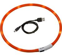 Karlie Accessories - Visio Light LED Collare Aranc. 70Cm