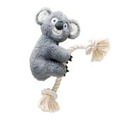 Karlie Arrampicata Koala giocattolo per cani, peluche, grigio, 40 x 18 cm