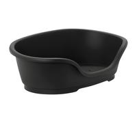 Karlie Cesta per Cani Domus Plastica Nero per Cani, Anti Scivolo, Ventilato