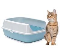 Karlie Mary Loo Eco 522871 - Lettiera per gatti, 50 x 38,3 x 21,4 cm, acquerello